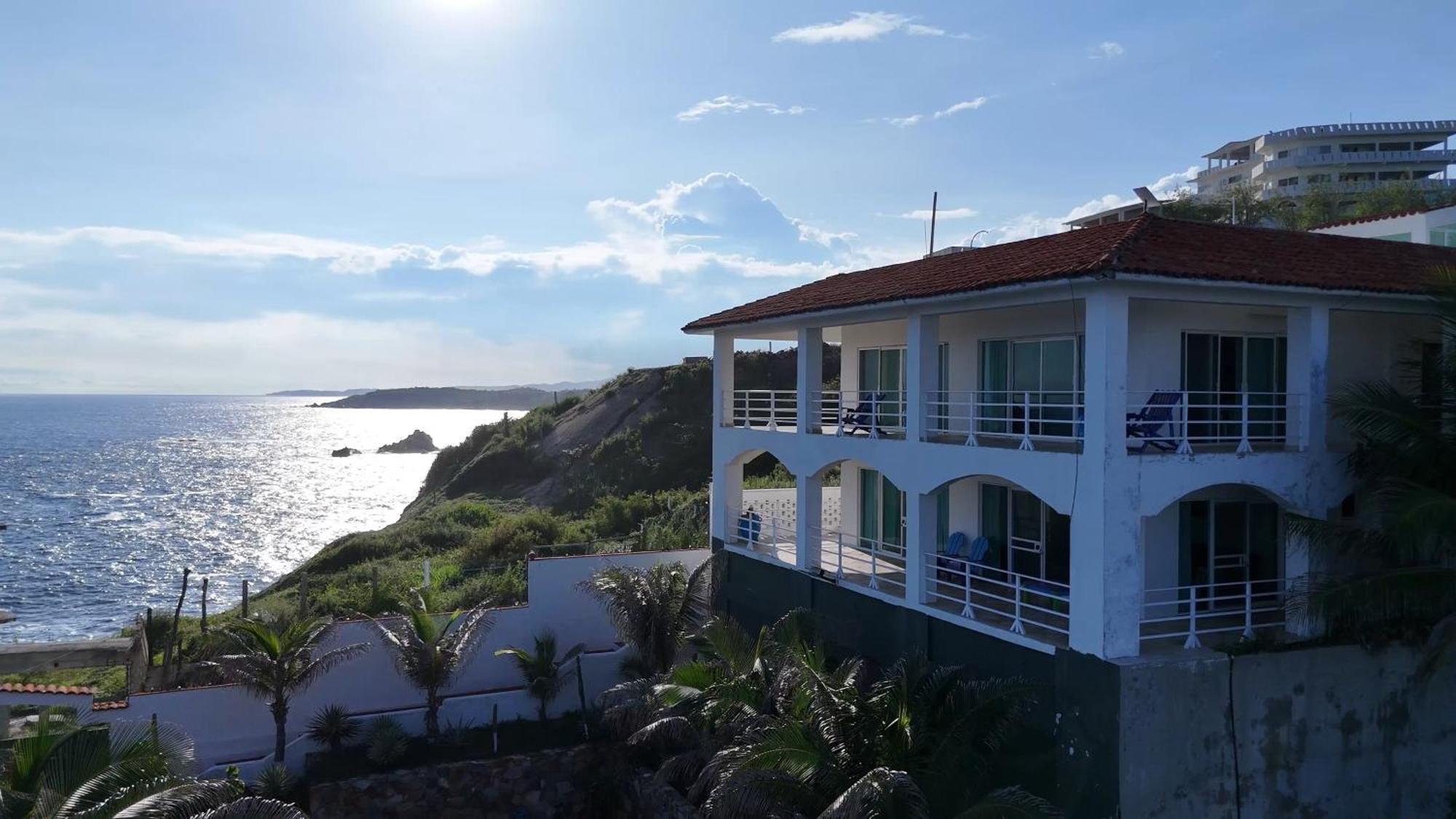 Hotel Luz De Mar ' Right On The Beach Cuatunalco Bagian luar foto